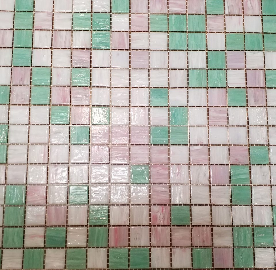 Bisazza 2 x 2 cm - Mix SM, à la plaque 