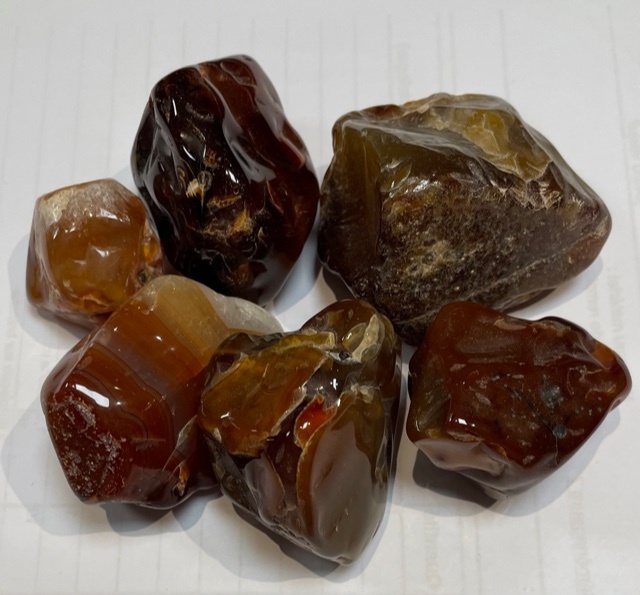 Pierre Semi-Précieuses Marron, Par 100g