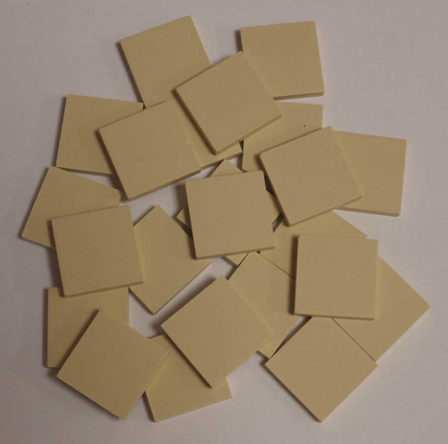 Grès Cérame 5 x 5 cm - Vanille, Par 100g