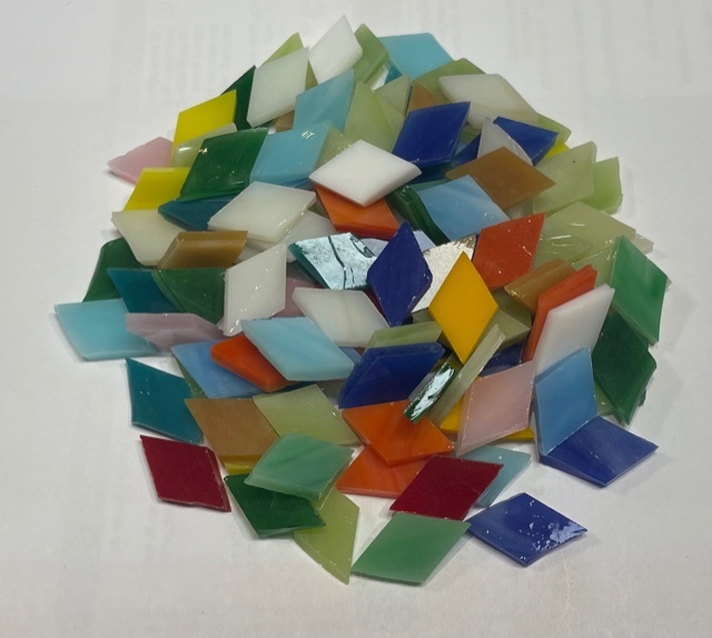 Mix Formes Losange - 1 x 2 cm, Par 100g