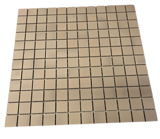 Grès Cérame 2,3 x 2,3 cm - 0341 Coral Brown, Par 100 gr