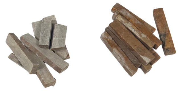 Marbre Brun ( Burdur Brown ) 4,8cm - Par 100 gr