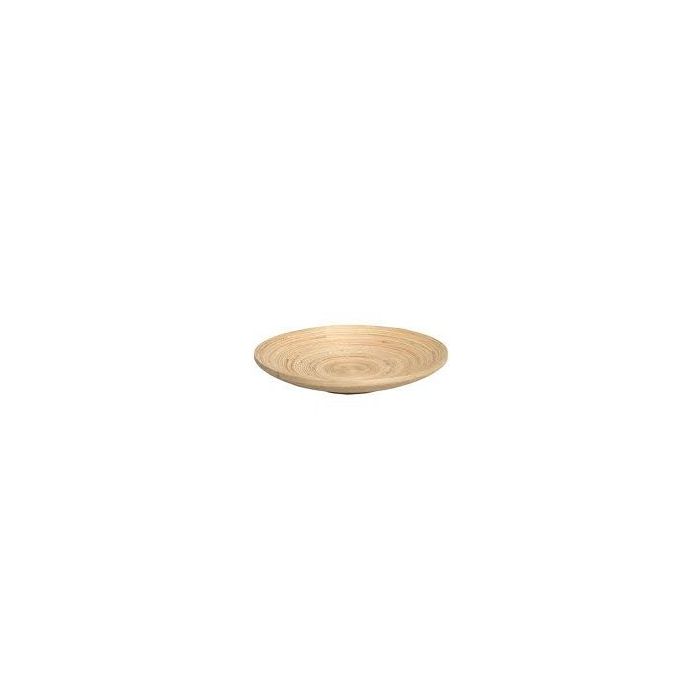 Plateau en Bambou, Diamètre 30cm, à la pièce