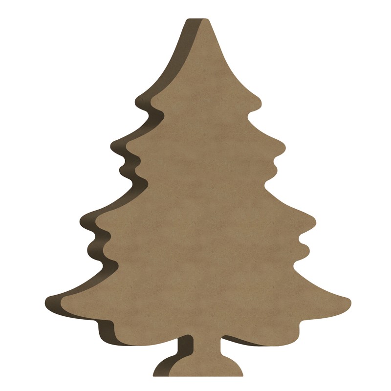 Moyen Sapin à poser 15 x 18 cm