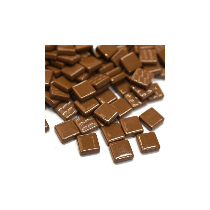 Pate de Verre 1.2 x 1.2 cm - Café Unis, Par 100 g