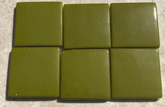 Chroma vert , 2.3 X 2.3 cm , par 100 g 