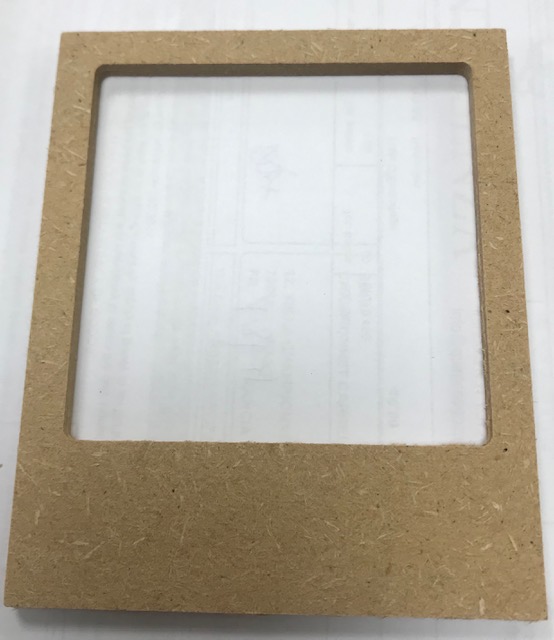Cadre photo polaroide - 9 x 11 cm