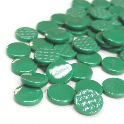 Pastille Vert Feuillage Uni - 18mm Par 100 g 