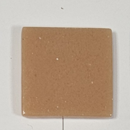 Pâte de Verre 212 (marron clair) 2,3 x 2,3 cm, Par 100g 