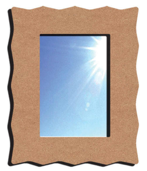 Rectangle Miroir Dentelle PF - n°74