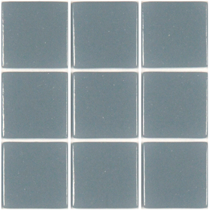 Pâte de verre 317 (bleu/gris foncé) 2,3 x 2,3 cm, par 100g