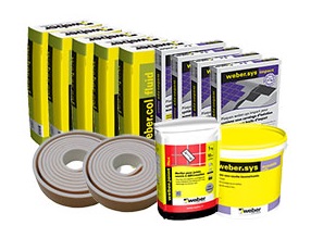 Kit Weber.Sys Impact 20 m² Rapid Gris