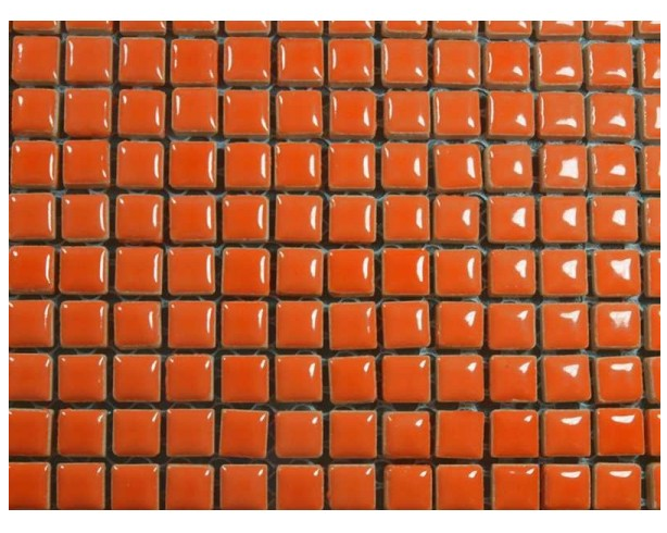 Micro Emaillée 9 x 9 mm n°35 Orange, par 100g