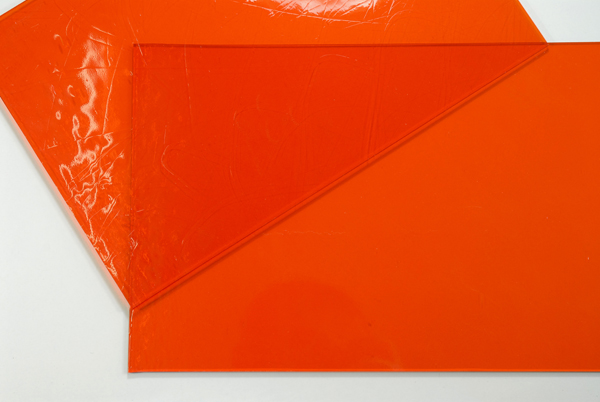 Baguette de Verre  n°36 - Cathédral Orange A