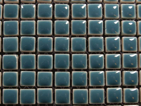 Micro Emaillée 9 x 9 mm n°12 Vert Atoll, par 100g