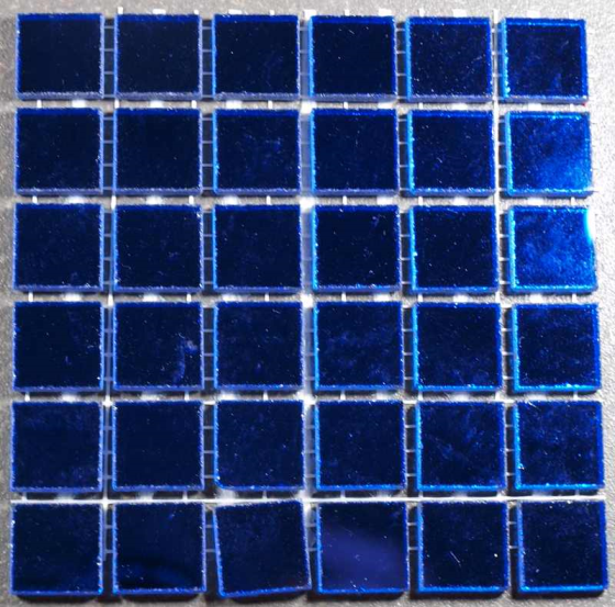 Emaux Venitiens Sicis  Tanzanite, à la plaquette