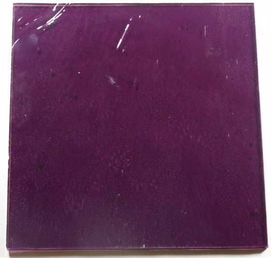 Verre Murano Amestista 10 x 10 cm