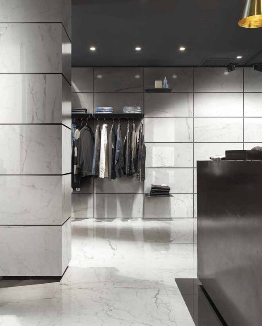 Grès Cérame, Antique Marble Mat, 40 x 80 cm, ep. 10 mm, vendu au m², 1 bte = 0.96 m²