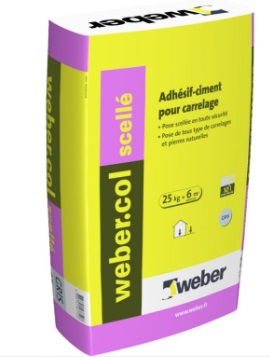 Weber.Col Scelle Gris 25 kg