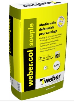 Weber.Col Souple Gris 25 kg 
