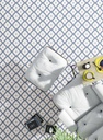 Gres Emaillé Décors Maori 20 x 20 cm , Vendu au m², 1 Bte = 1m²