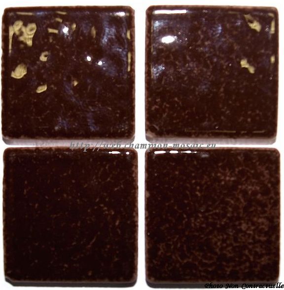 Emaux de Briare Cacao en Plaque