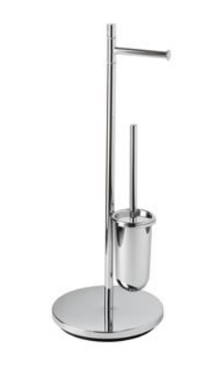 One - Accesoire sur Pied Avec Porte Rouleau + Porte Balai - AV086D