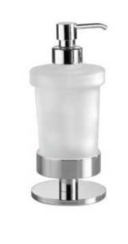 Touch - Distributeur de Savon à Poser Avec Pot en Verre Satiné - A4667Z