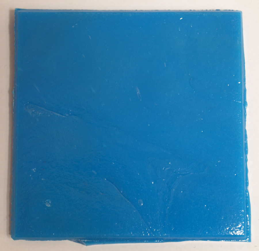 [ALBTRABLECYA] Pdv Albertini Bleu Cyan 8 x 8 cm, vendu à la pièce