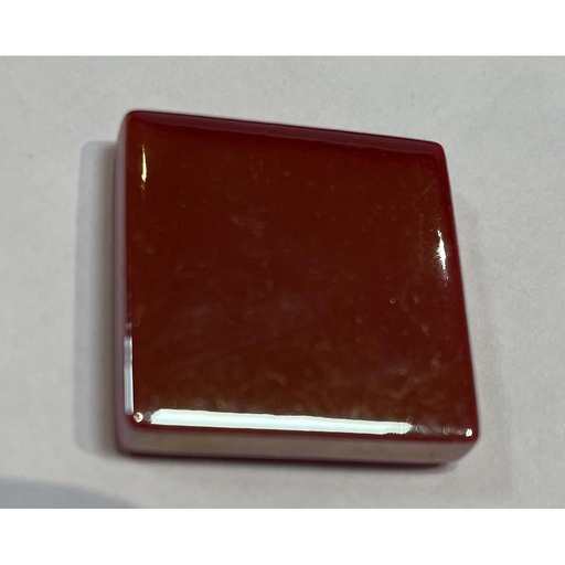 [AU0430CC] Emaux Brillant Lisse Cuivre 2.3 x 2.3 cm, vendu à la pièce