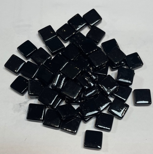 [12109] Micro Bisazza 1,2 x 1,2 cm - Noir 12109, à la plaque