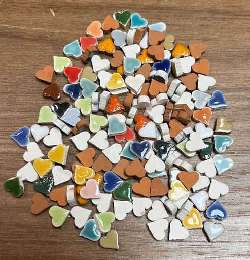 [112550] Mix mini mosaïque ( Mini Cœur ), Par 50g