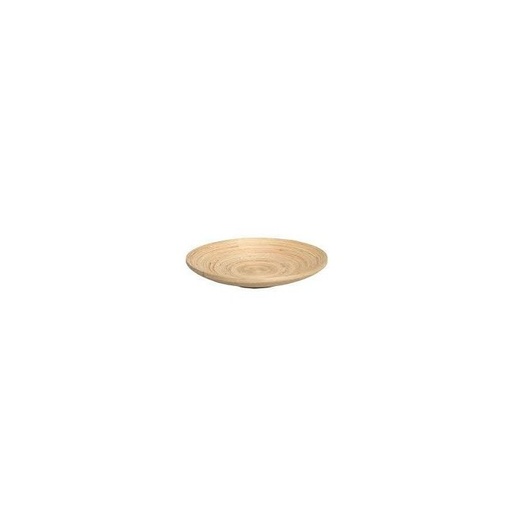 [BAAADISH30] Plateau en Bambou, Diamètre 30cm, à la pièce