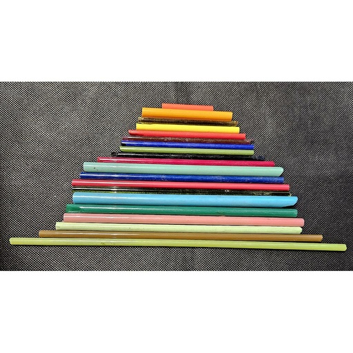 Mix tiges de verre, vendu par 200g