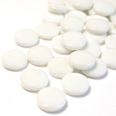 [PR Opal White 040] Pastille Blanche , 1.8 cm , par 100 g