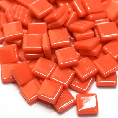 [106] Pâte de verre 1.2 x 1.2 cm - rouge pastèque - par 100 g