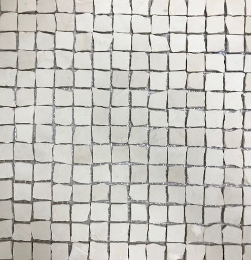 [chateau cobble beige] Marbre Beige , 2 x 2 cm , par 100g