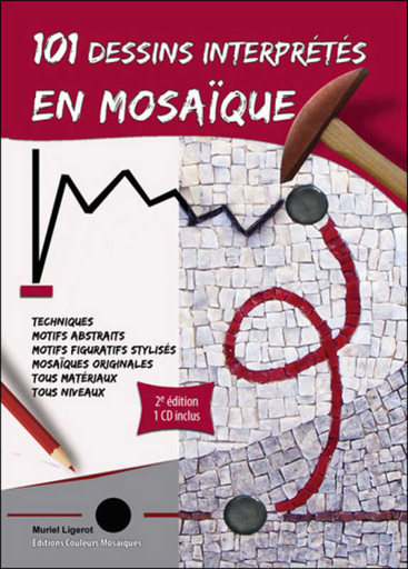 Livre 101 Dessins Interprétés en Mosaique + CD inclus
