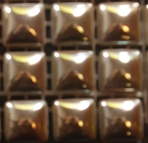 Micro Perle Or Bronze 1,2 x 1,2 cm par 100 g
