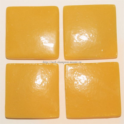 [231A] Pâte de verre 231 (Jaune Or) 2,3 x 2,3 cm, par 100g