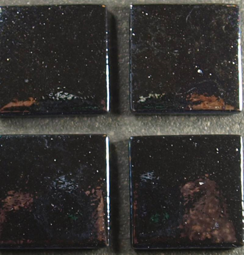 [500] Opaline Nero 2,3 x 2,3 cm, par 100g