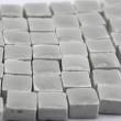 [we01] Mini Terre Cuite 5 x 5 mm - Gris Argent , par 50 g.