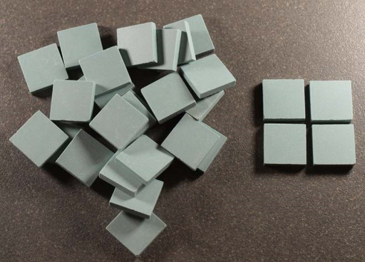 Grès Cérame Paray 2 x 2 cm - Vert Menthe