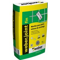 Weber Joint Fin Gris Ciment 5 kg