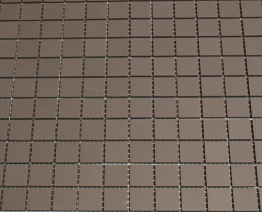 [ANT] Grès Cérame 2 x 2 cm Anthracite en plaque