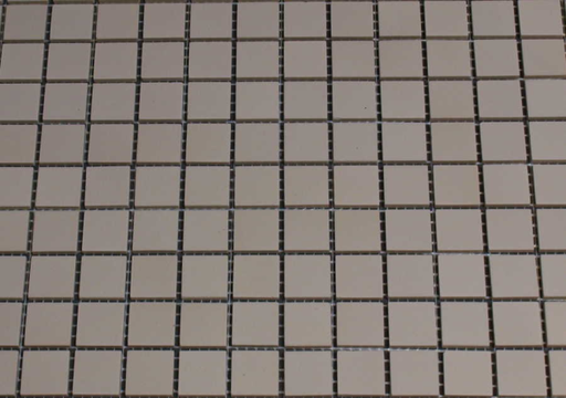 [BAU] Gres Cerame 2 x 2 cm  Blanc en plaque