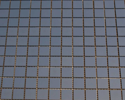 [BEF] Grès Cérame 2 x 2 cm Bleu Foncé en plaque