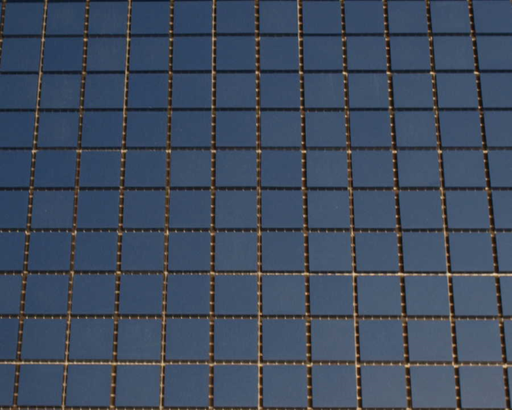 [BEN] Grès Cérame 2 x 2 cm Bleu Nuit en plaque