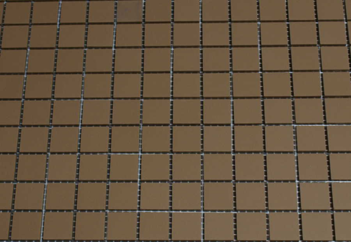 [CAF] Grès Cérame 2 x 2 cm Café en plaque