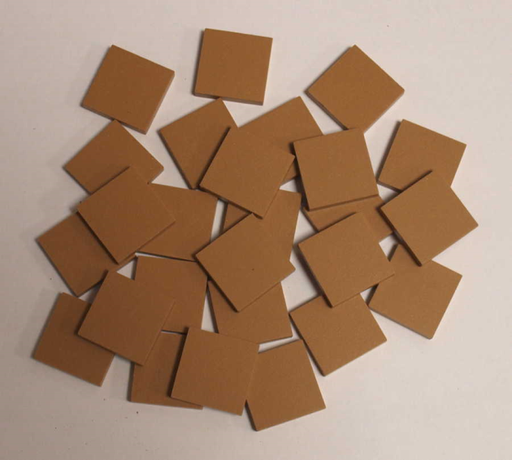 Grès Cérame 2 x 2 cm Caramel par 100g